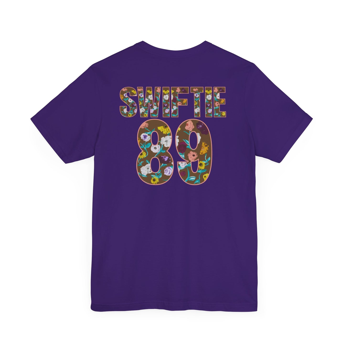 Floral Swiftie Tee - Unisex Jersey Short Sleeve T-Shirt