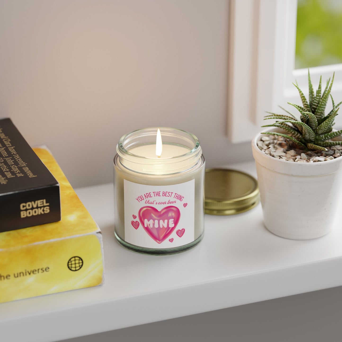 MINE - Scented Candles, Coconut Apricot Wax (4oz)