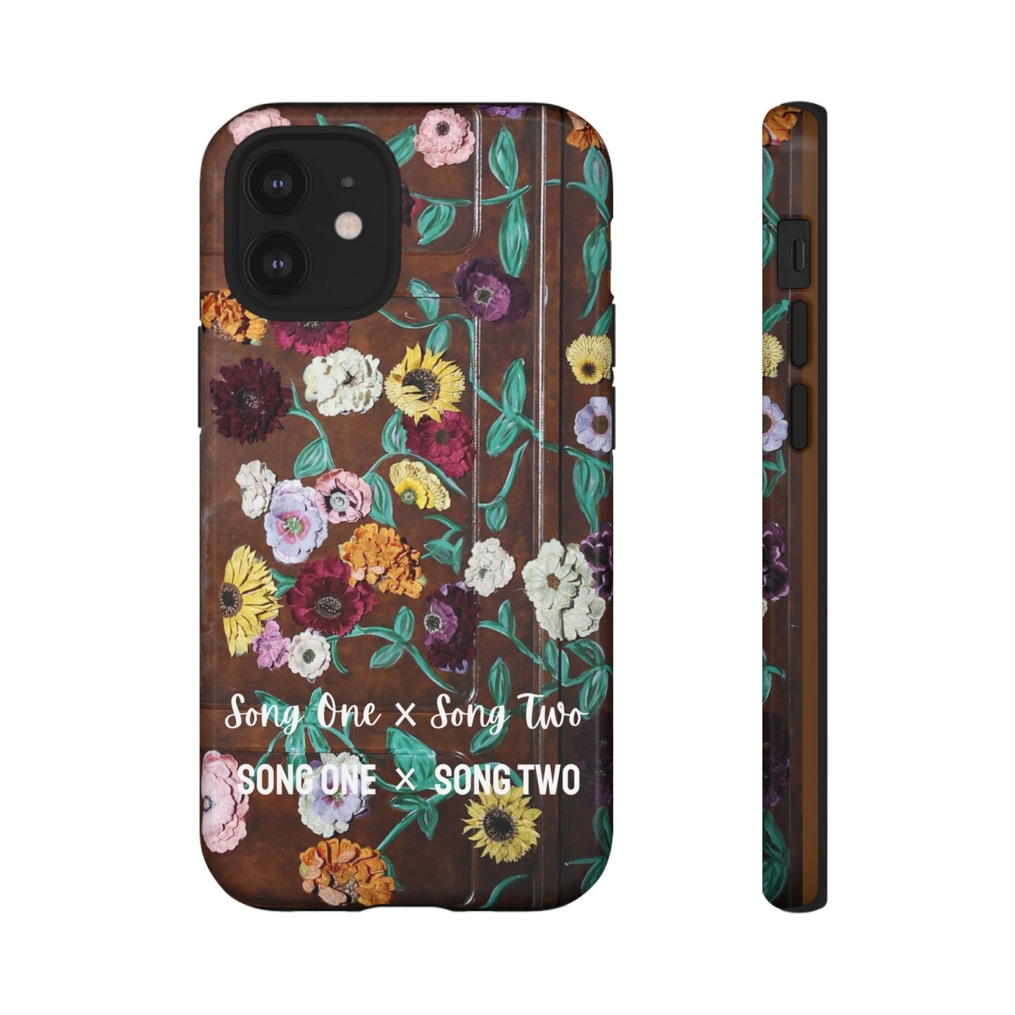 CUSTOMIZABLE with Surprise Song Titles - Surprise Song Floral Piano - Tough Cases