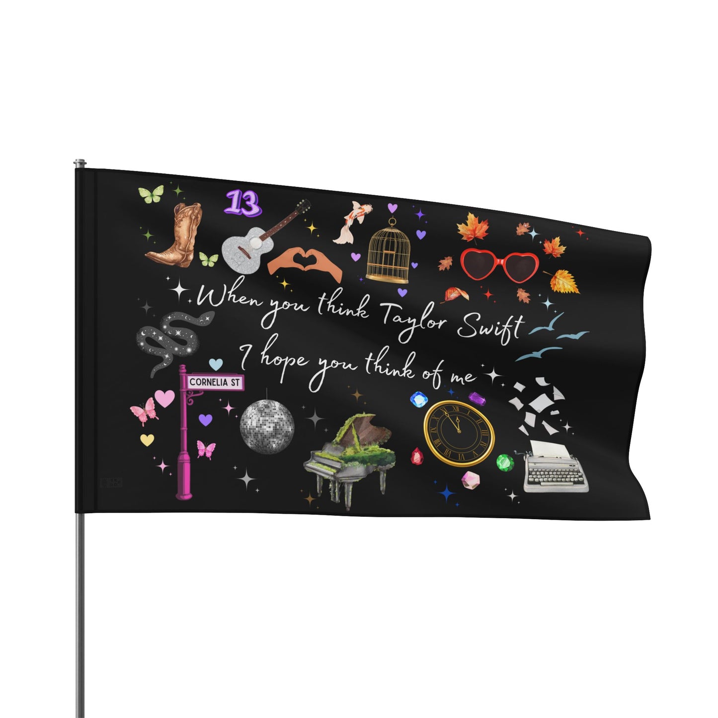 I hope you think of me Flag