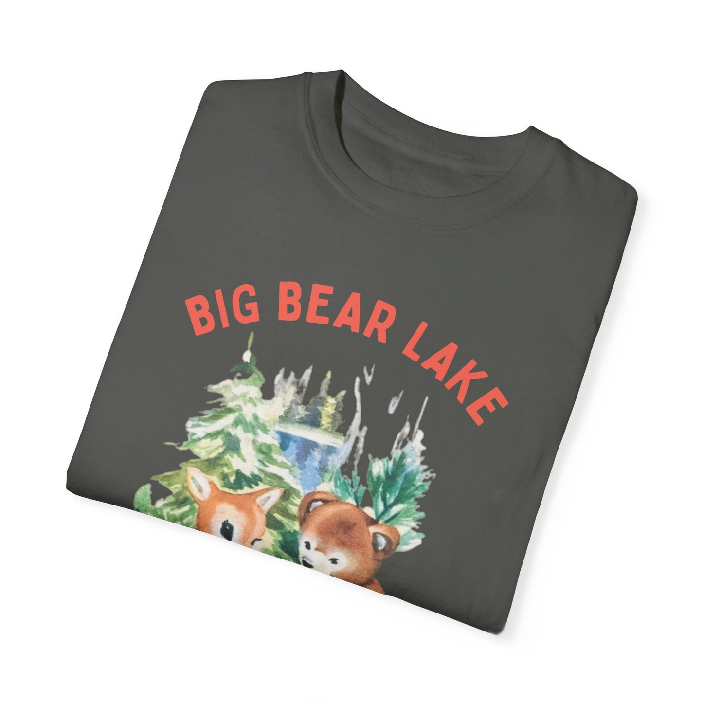Big Bear Lake Unisex Garment-Dyed T-shirt