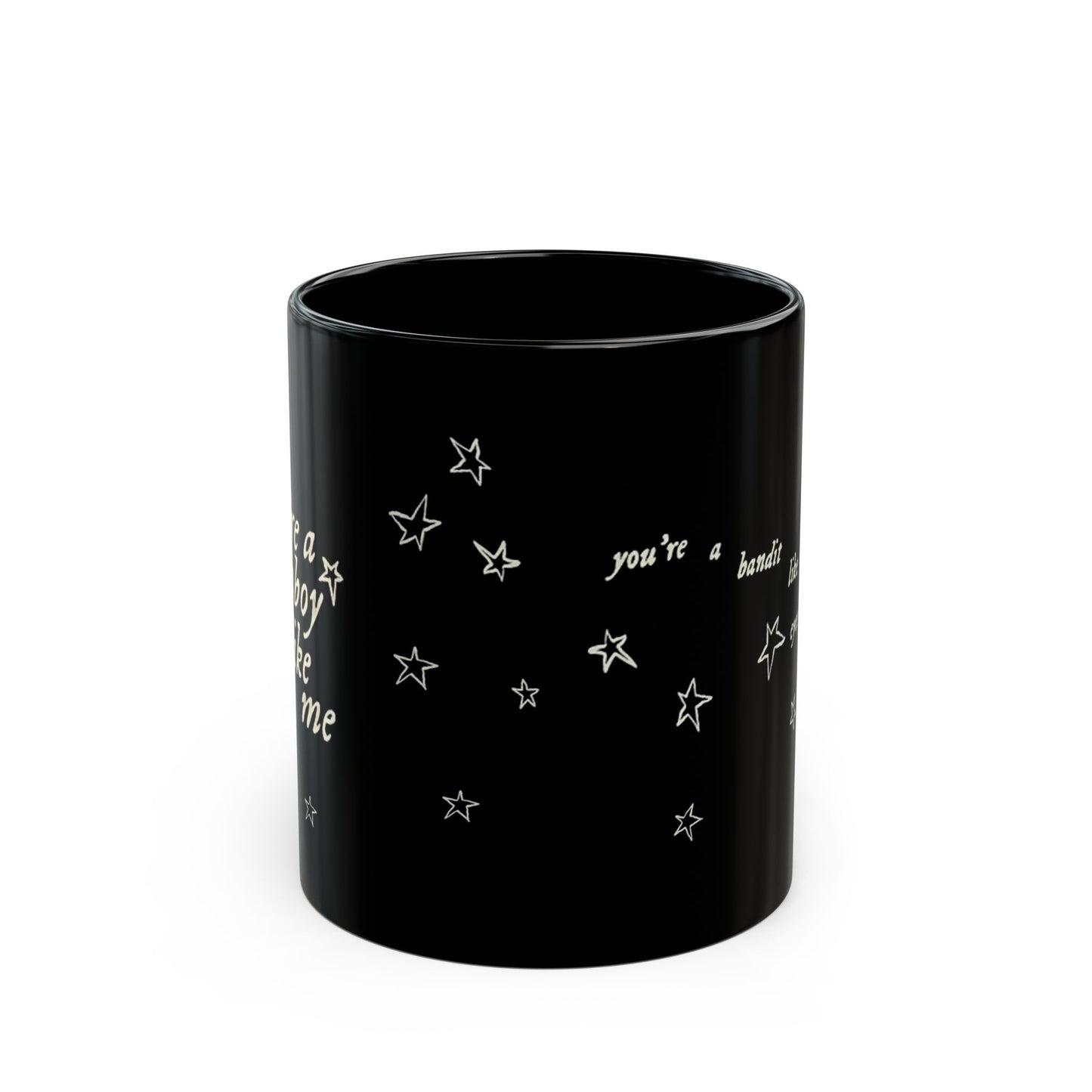 Eyes Full of Stars - Black Mug (11oz)