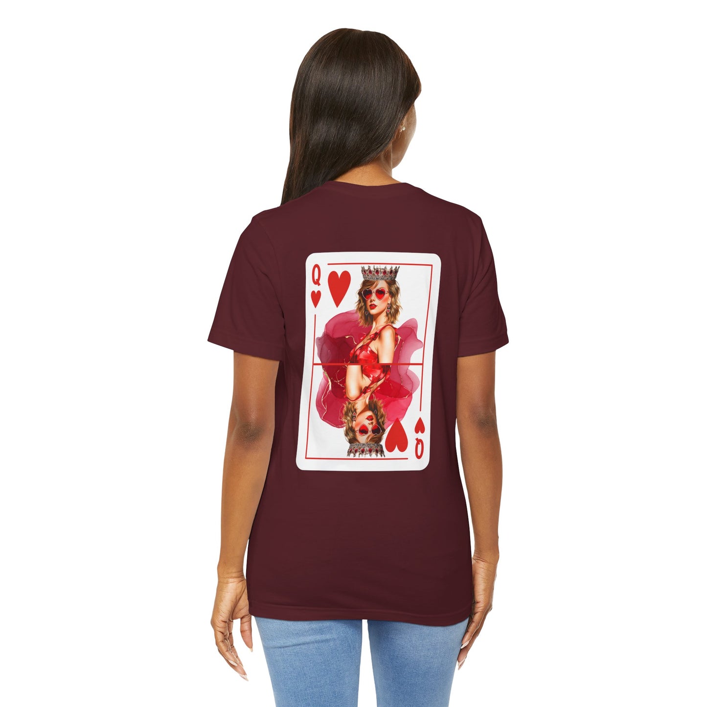 Queen of My Heart - Unisex Jersey Short Sleeve Tee