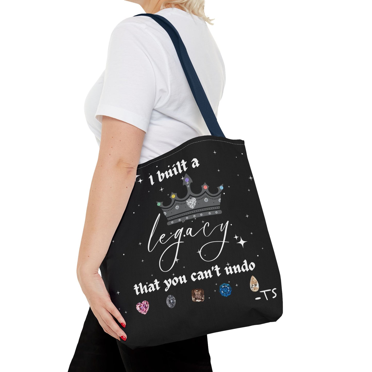 I Built a Legacy Tote Bag, Inspirational Tote, Motivational Bag, Empowerment Accessories, Swiftie bag