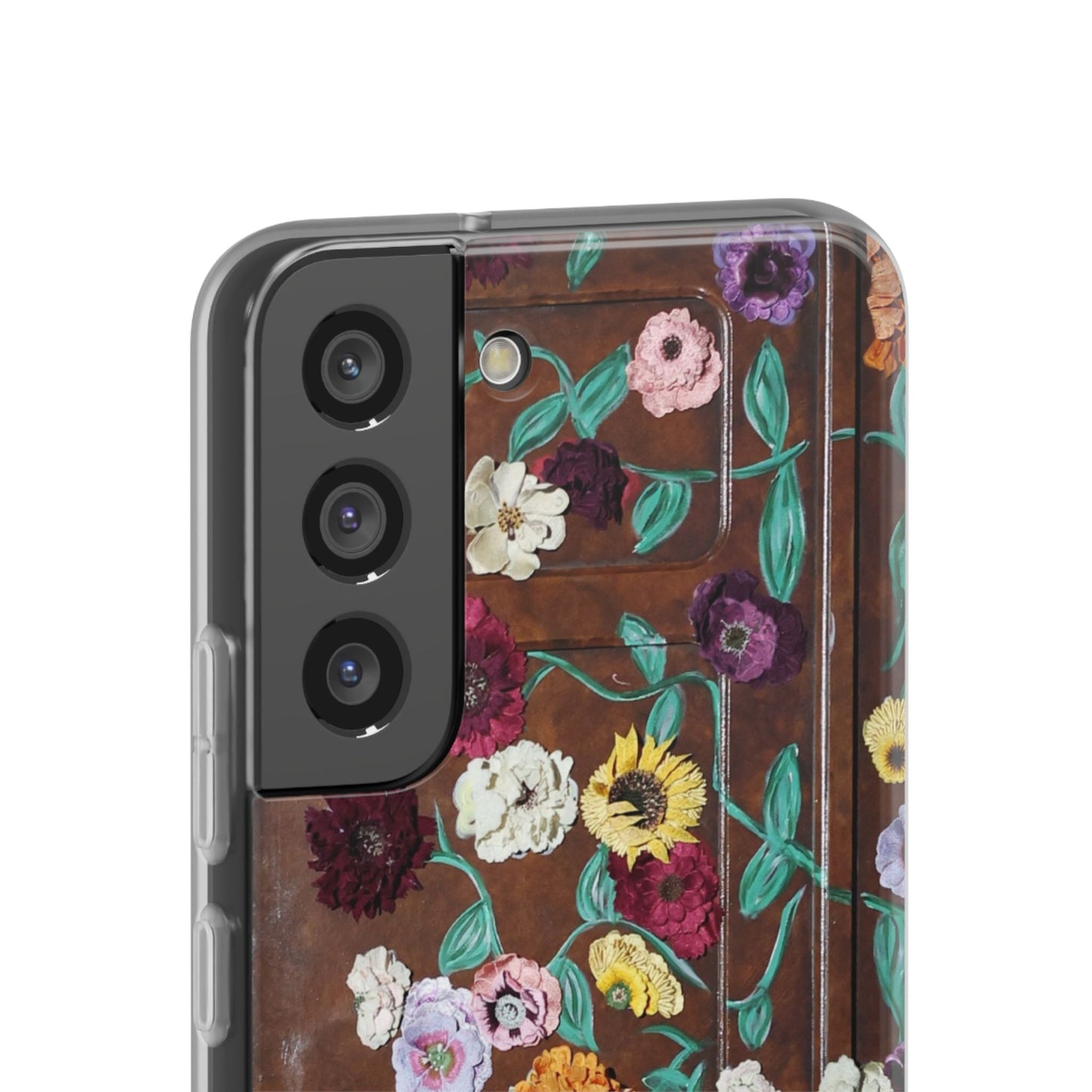 Surprise Song Flower Piano Phone Flexi Cases