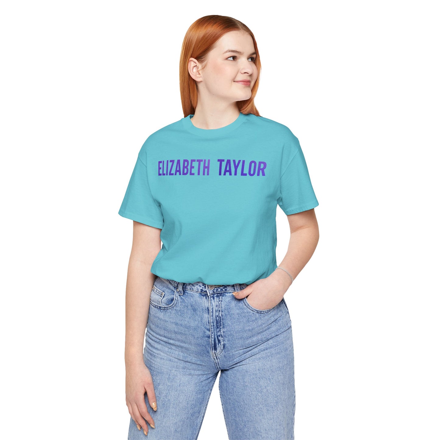 I'd Cry My Eyes Violet Front and Back Unisex Graphic Tee