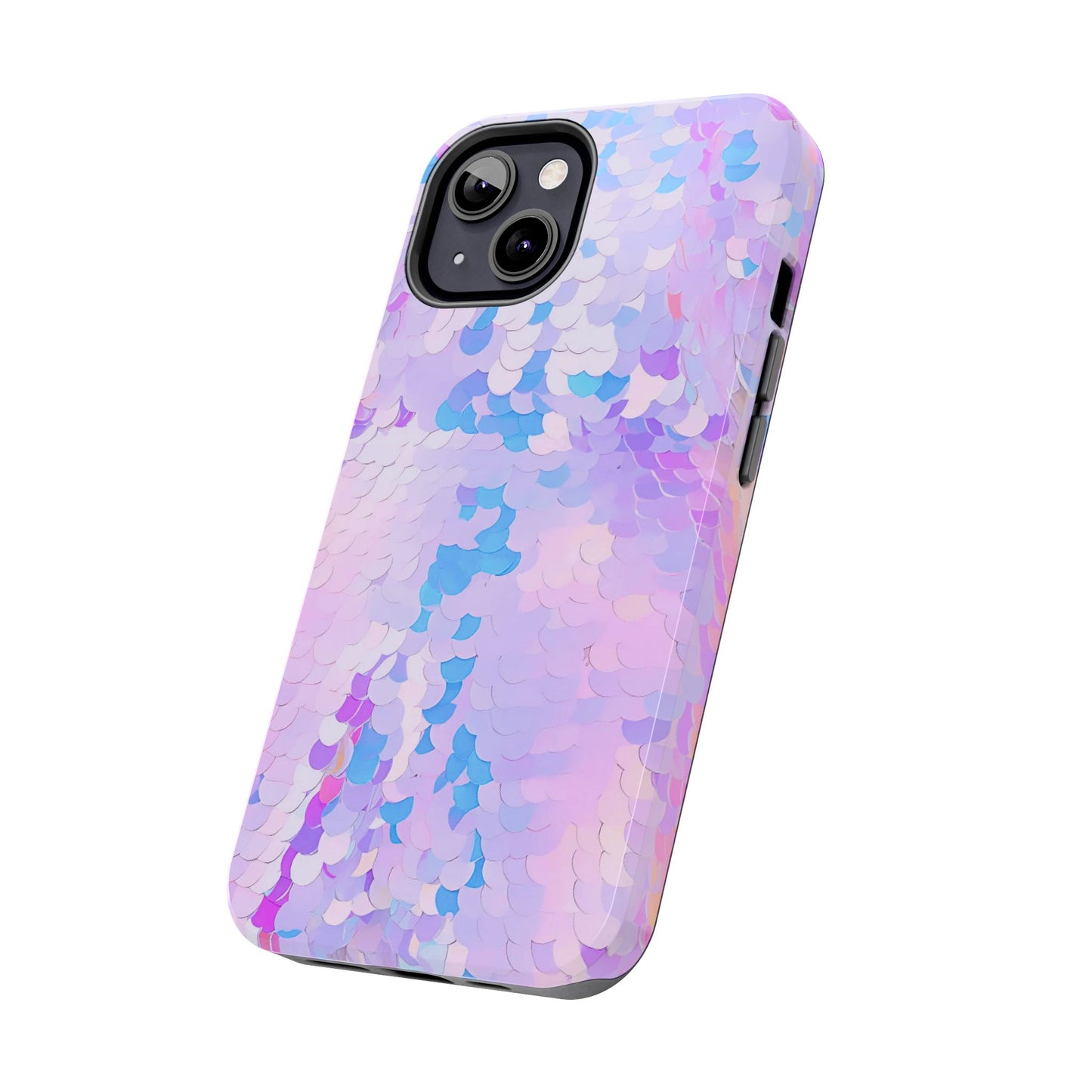 Colorful Sequin Romper Tough Phone Case - Stylish Protection for Your Device