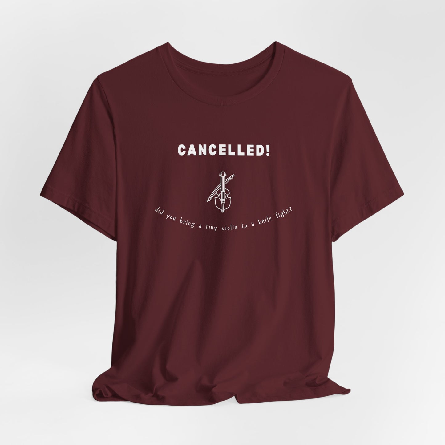 Cancelled! Tiny Violin Tee!
