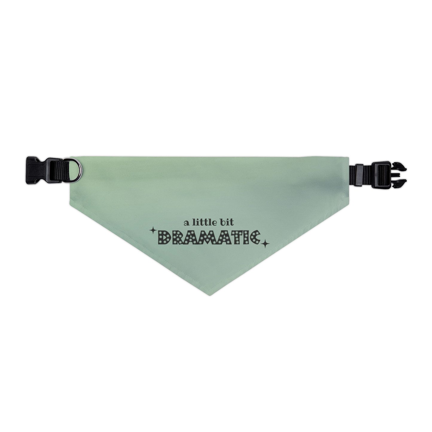 Dramatic Pet Bandana, Stylish Dog Accessory, Dog Fashion, Pet Gift, Holiday Apparel, Fun Pet Wear