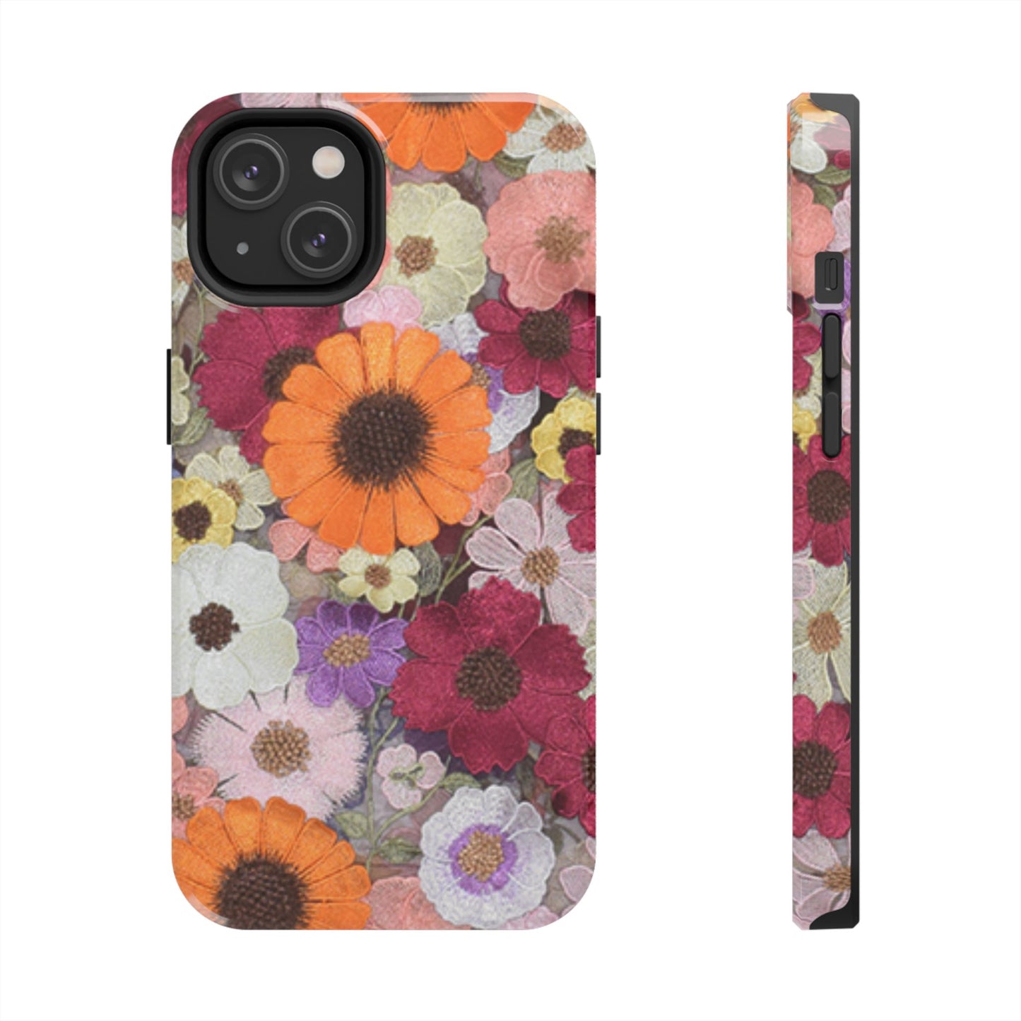 Swiftie Floral Tough Phone Case - Inspired by Tay's 2021 Grammy's Dress!