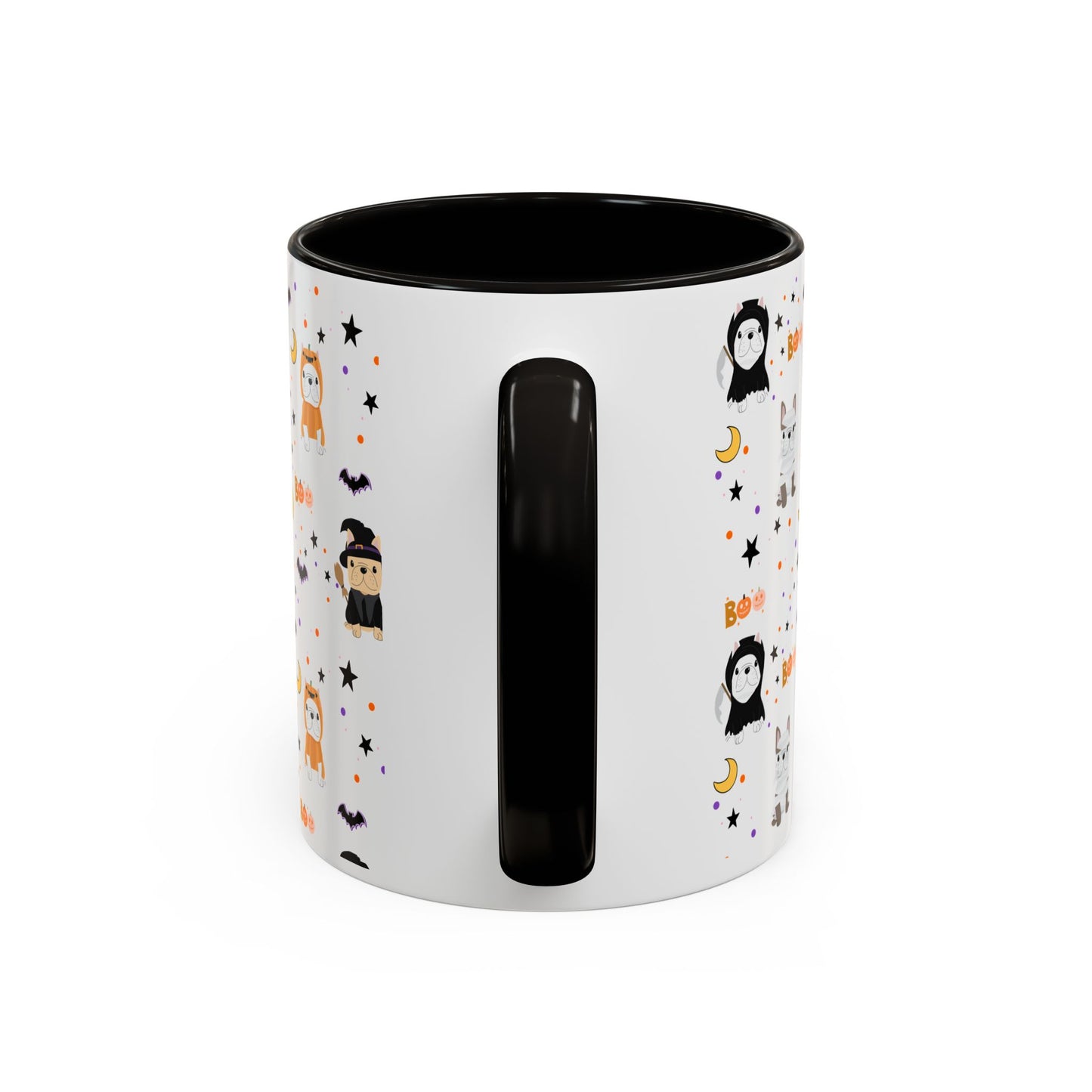 Frenchie Halloween Mugs – Cute Frenchies in Costumes, Perfect for Fall Decor, Gifts, Hot Beverages, & Spooky Celebrations