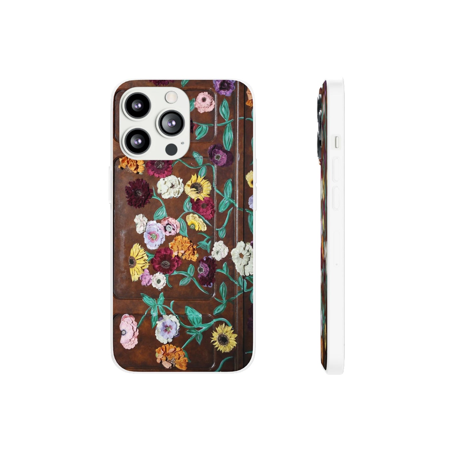 Surprise Song Flower Piano Phone Flexi Cases