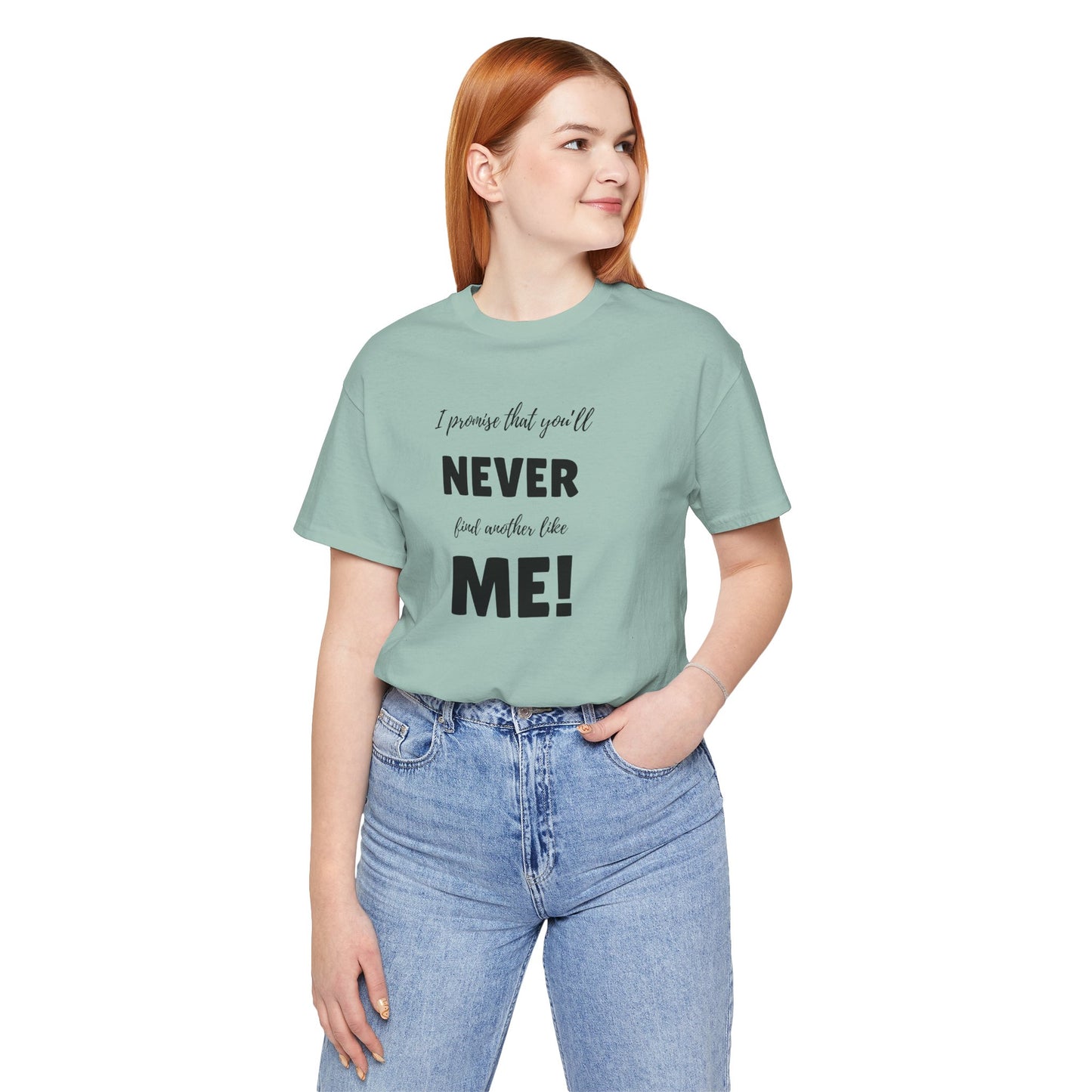 ME! butterfly wings front and back - Unisex Jersey Short Sleeve Tee