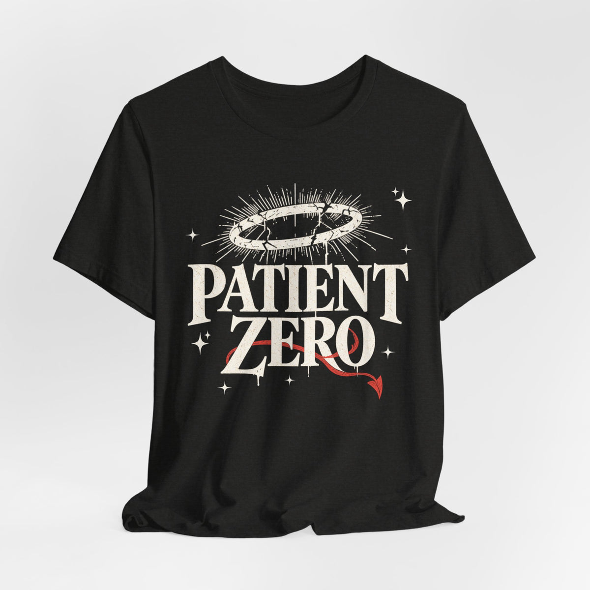 Front/Back Patient Zero T-Shirt — Gothic Anatomical Heart Tee