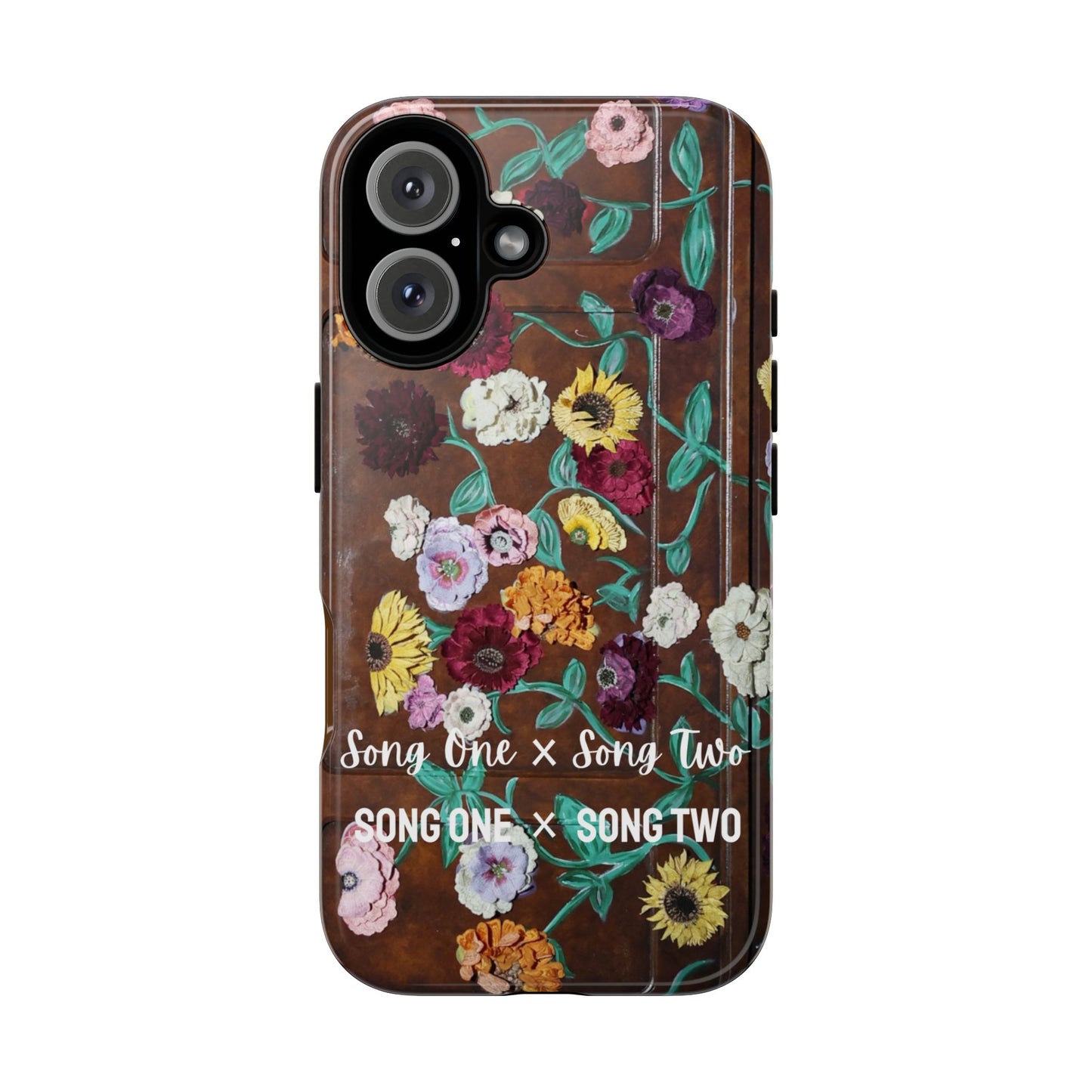 CUSTOMIZABLE with Surprise Song Titles - Surprise Song Floral Piano - Tough Cases