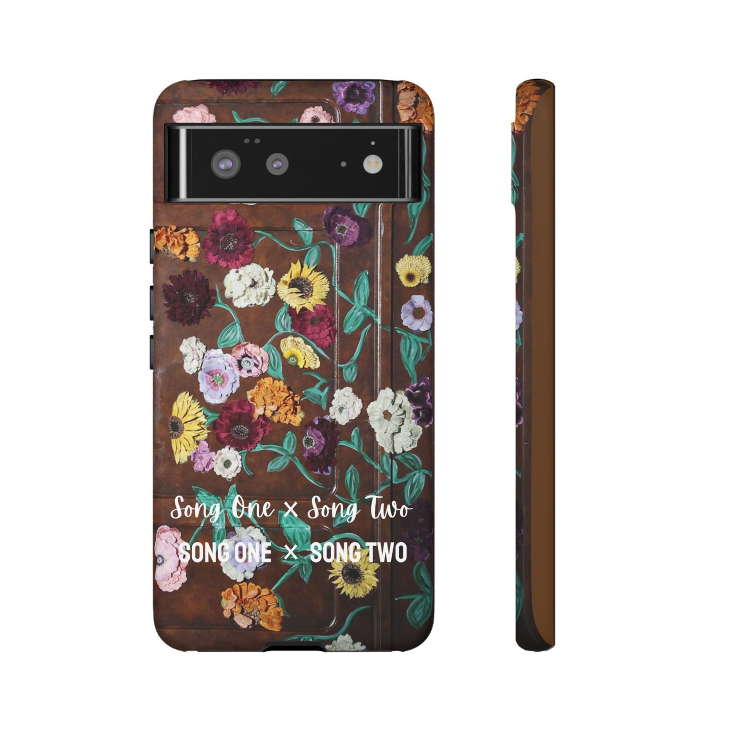 CUSTOMIZABLE with Surprise Song Titles - Surprise Song Floral Piano - Tough Cases