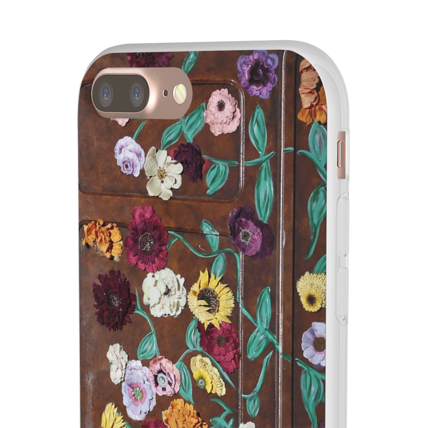 Surprise Song Flower Piano Phone Flexi Cases