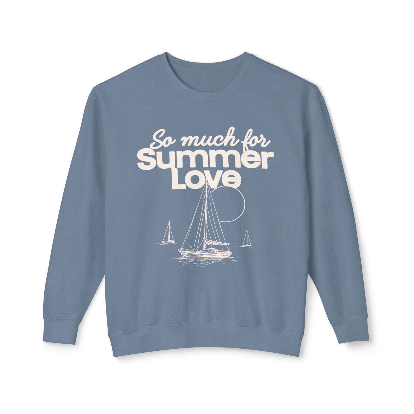 Summer Love Comfort Colors Lightweight Crewneck Sweatshirt