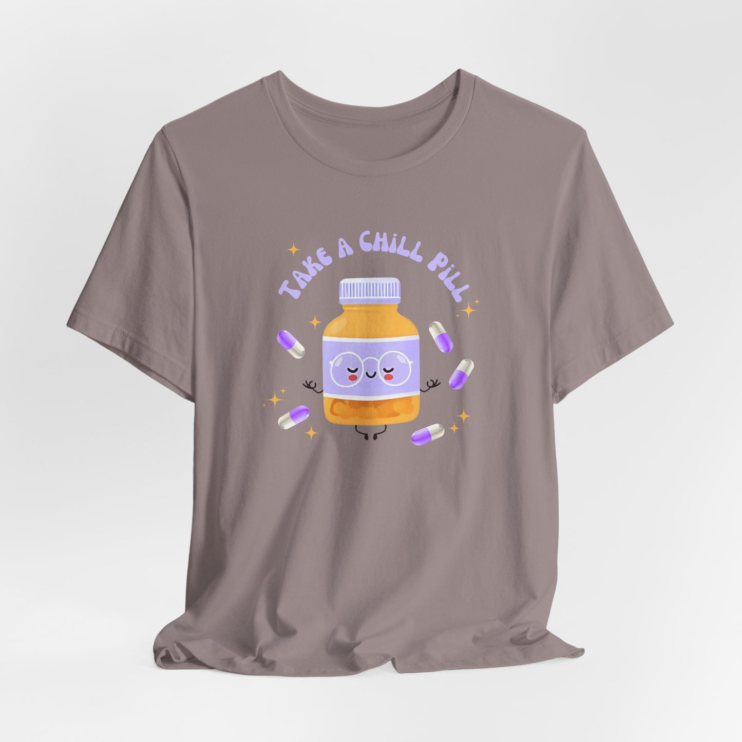 take a chill pill - Unisex Jersey Short Sleeve Tee