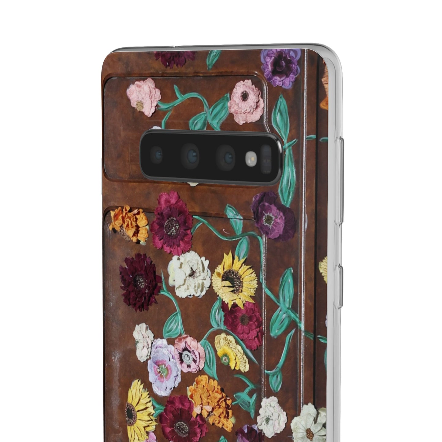 Surprise Song Flower Piano Phone Flexi Cases