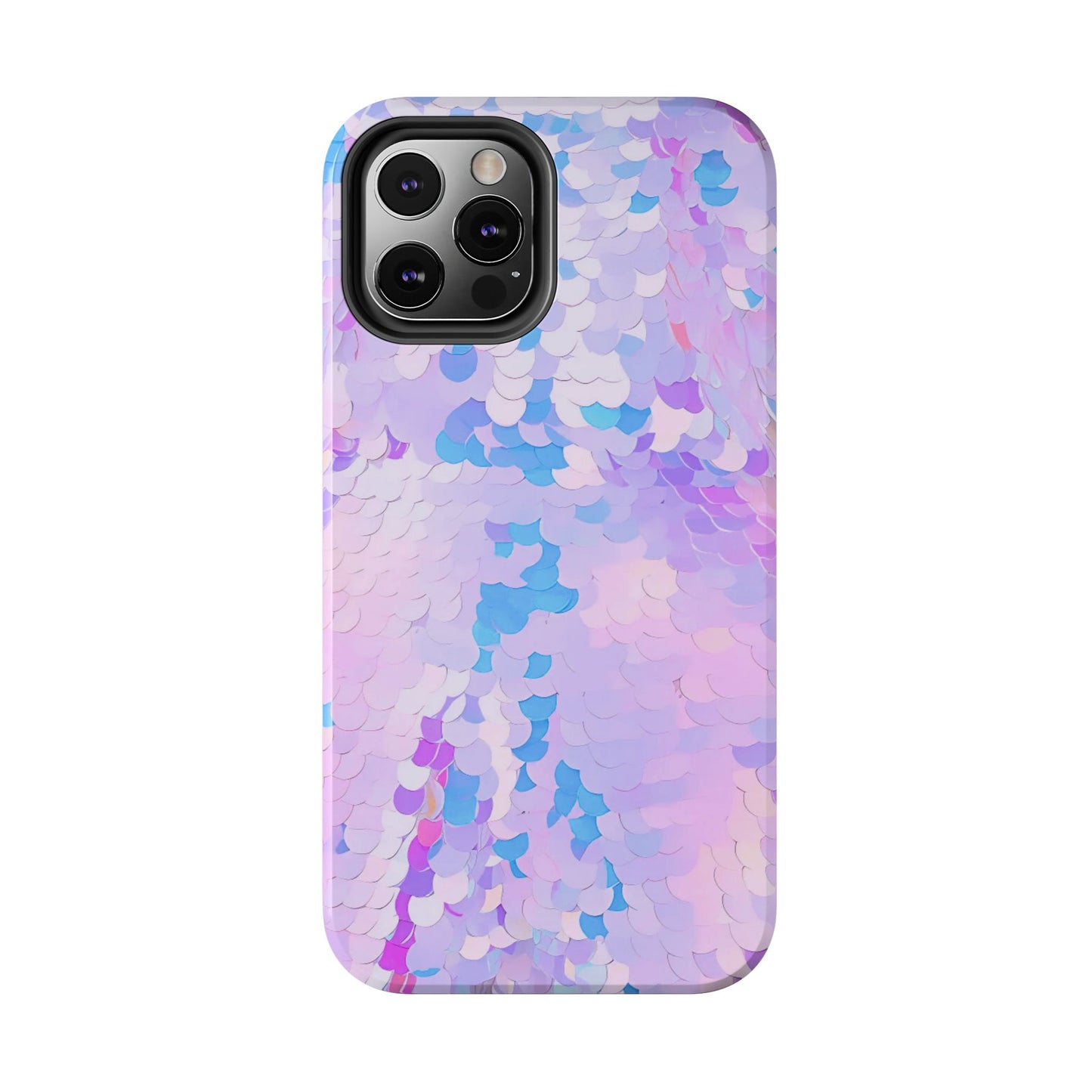 Colorful Sequin Romper Tough Phone Case - Stylish Protection for Your Device