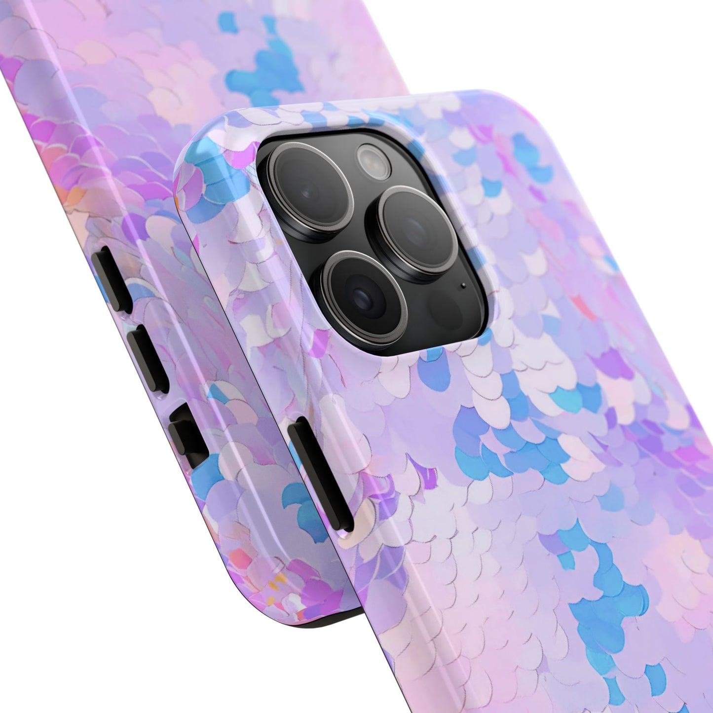 Colorful Sequin Romper Tough Phone Case - Stylish Protection for Your Device