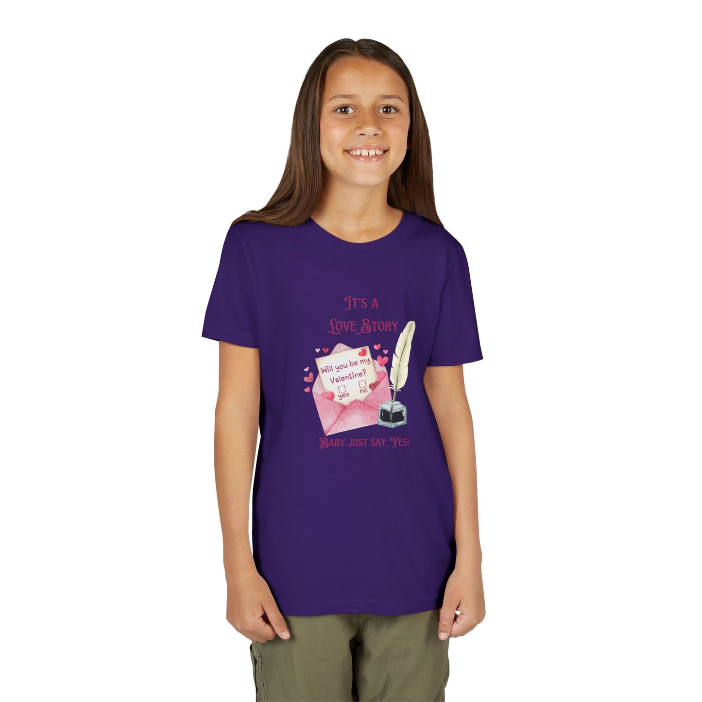 Love Story Valentine - Youth Short Sleeve Tee