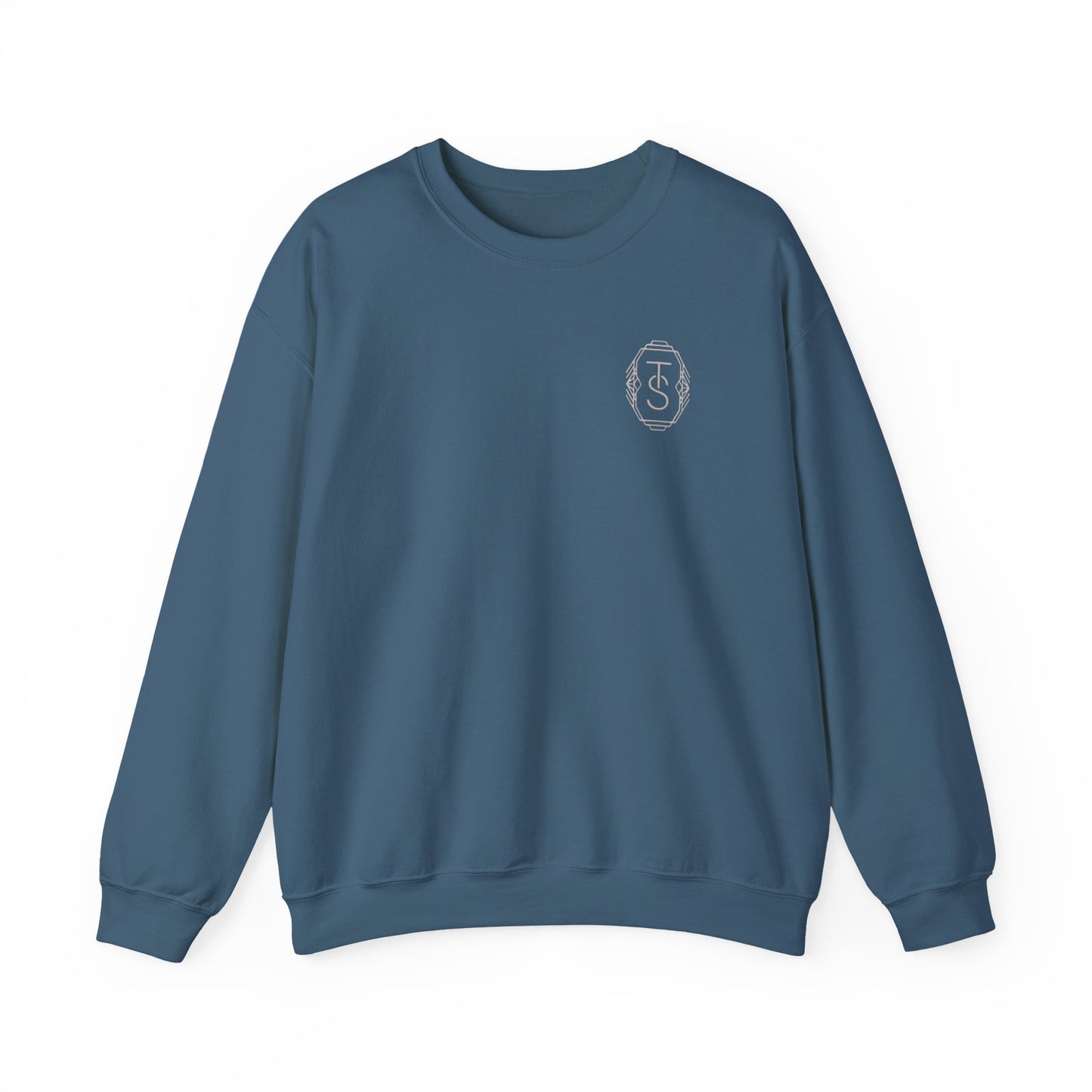Initials Emblem Crewneck Sweatshirt