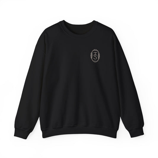 Initials Emblem Crewneck Sweatshirt