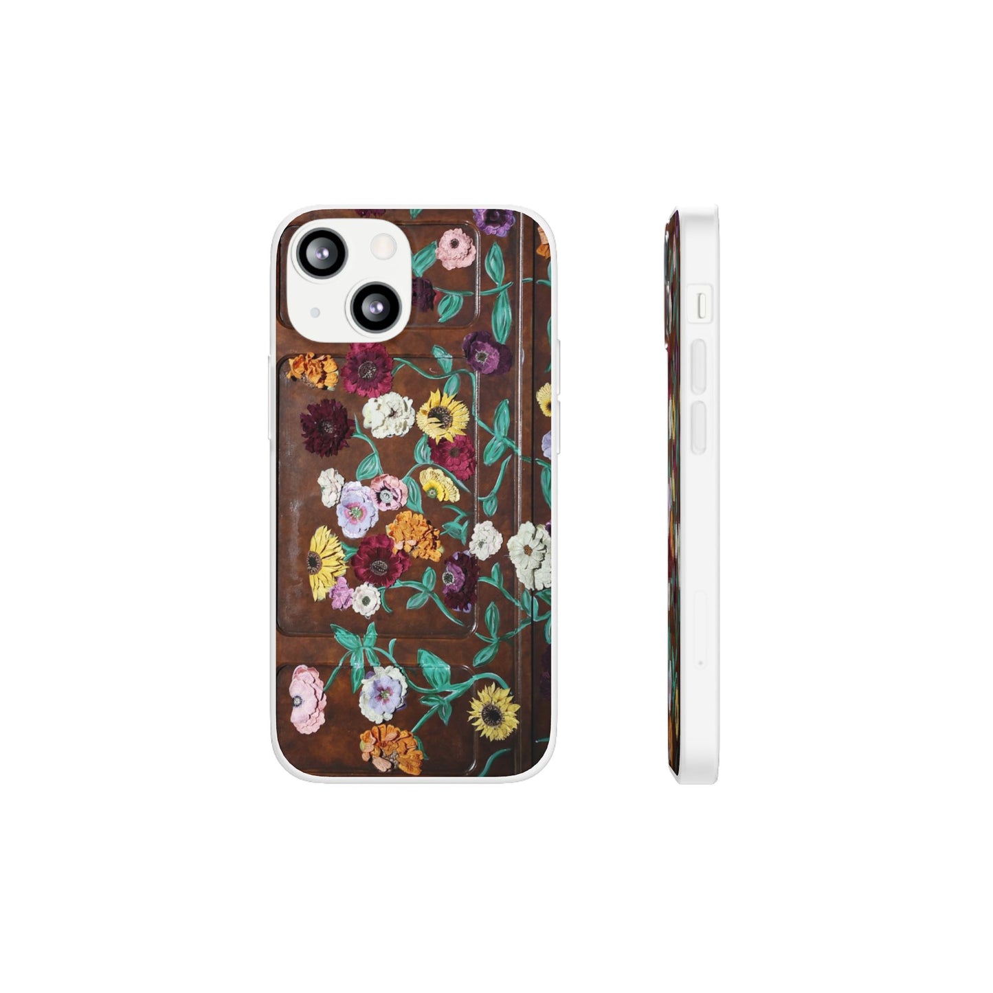 Surprise Song Flower Piano Phone Flexi Cases