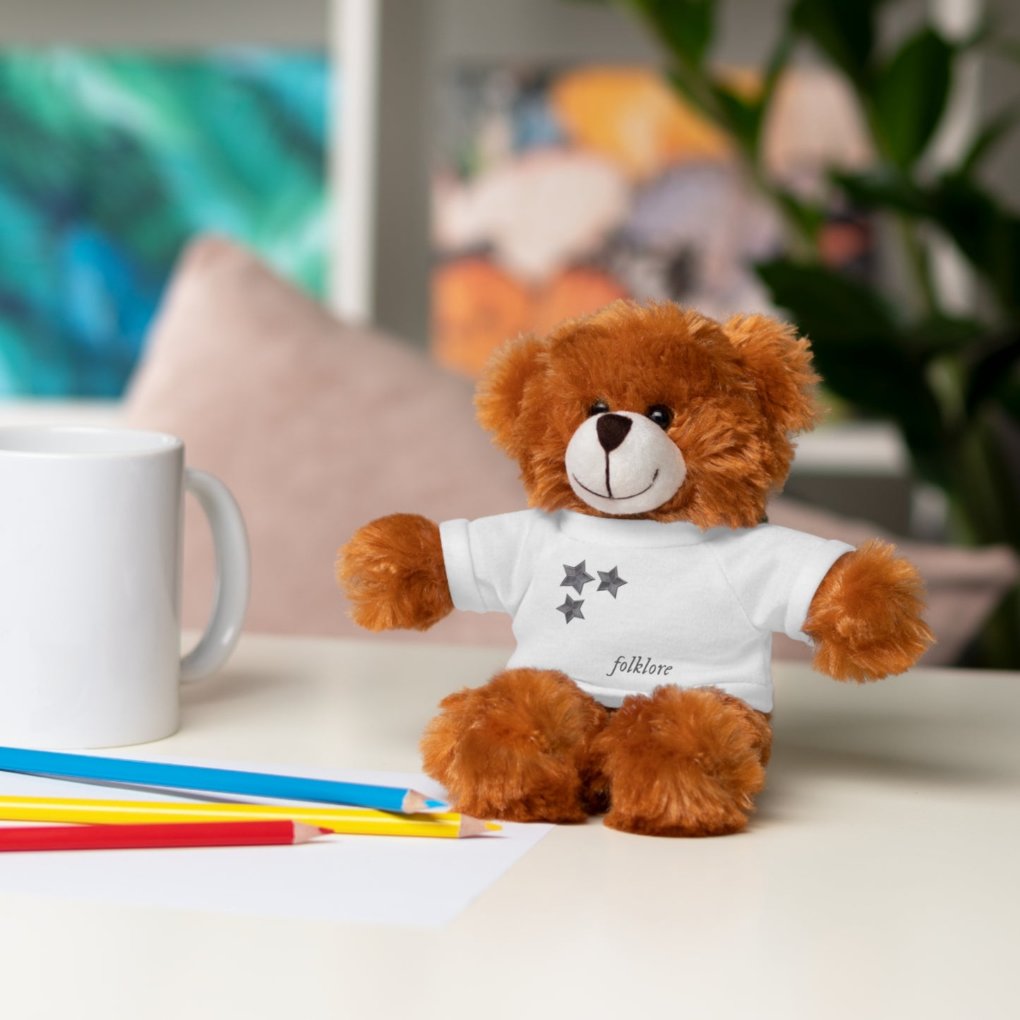 Stars Plush FL — Cozy Gift Teddy for Kids & Occasions