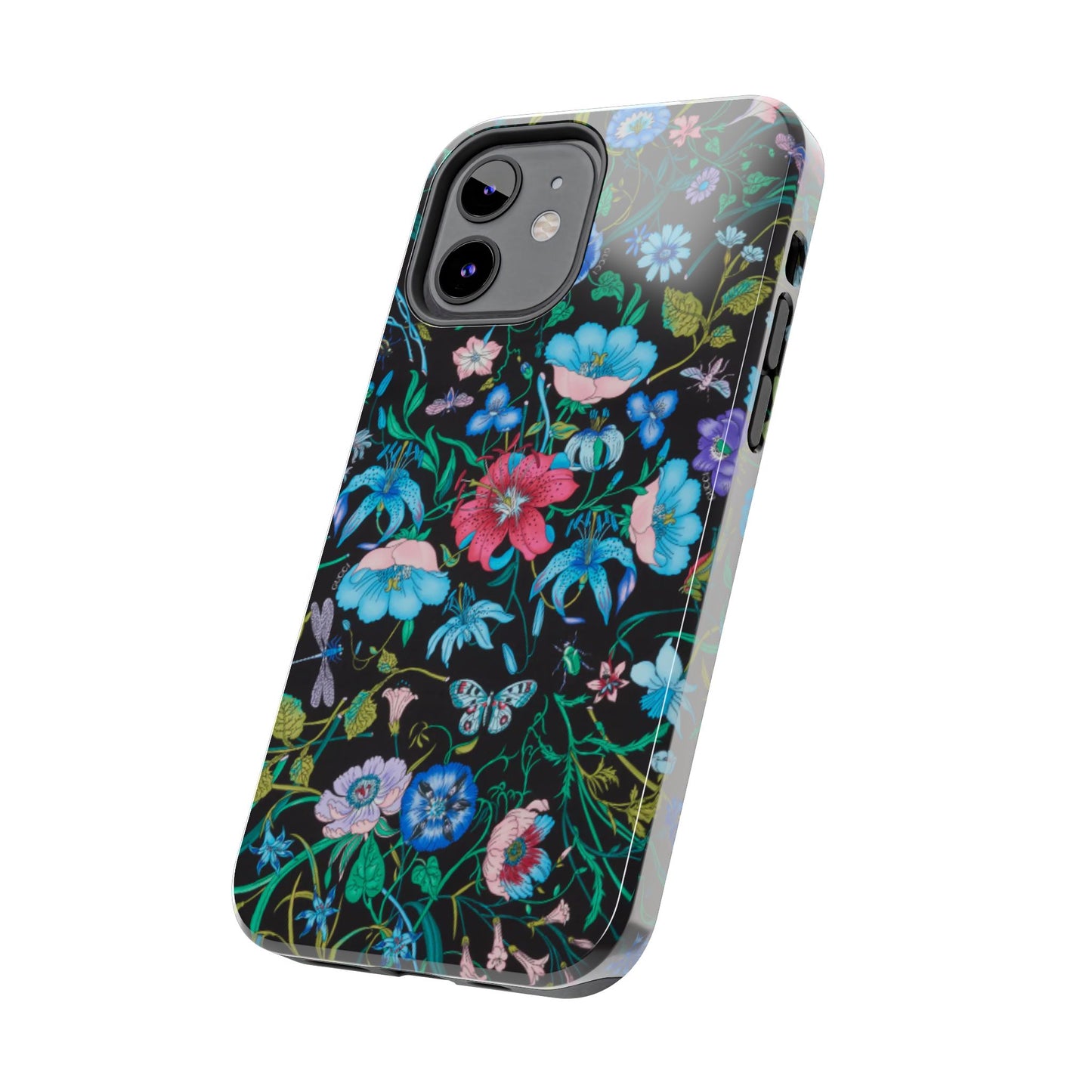 Vibrant Floral Tough Phone Case - Stylish and Durable Protection