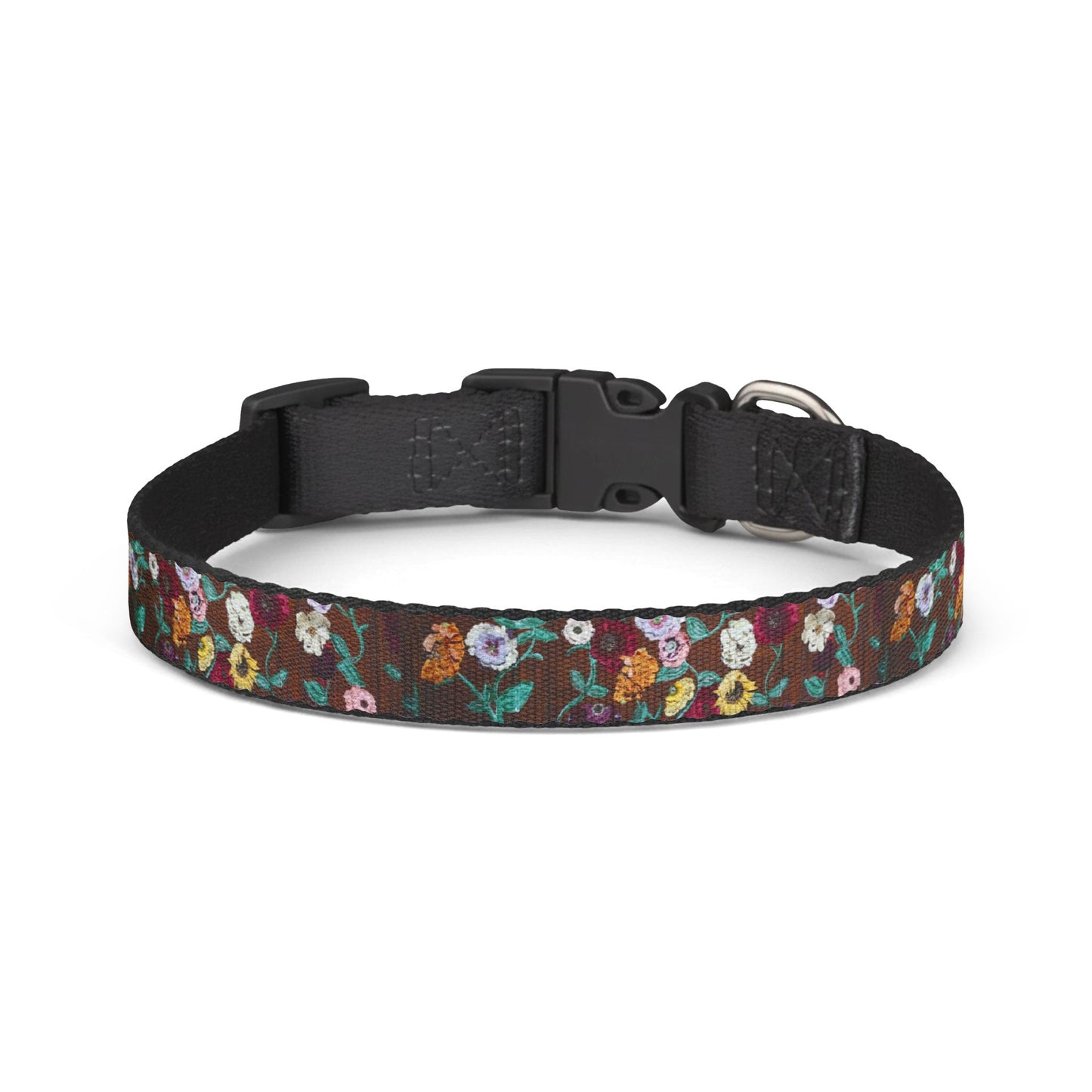 Acoustic Piano Floral Clip-on Pet Collar