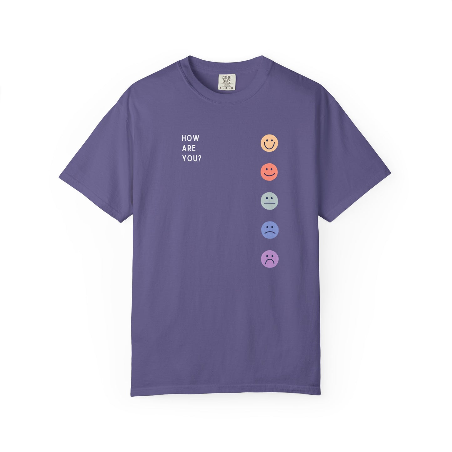 How Are You? Emoji Mood T-Shirt