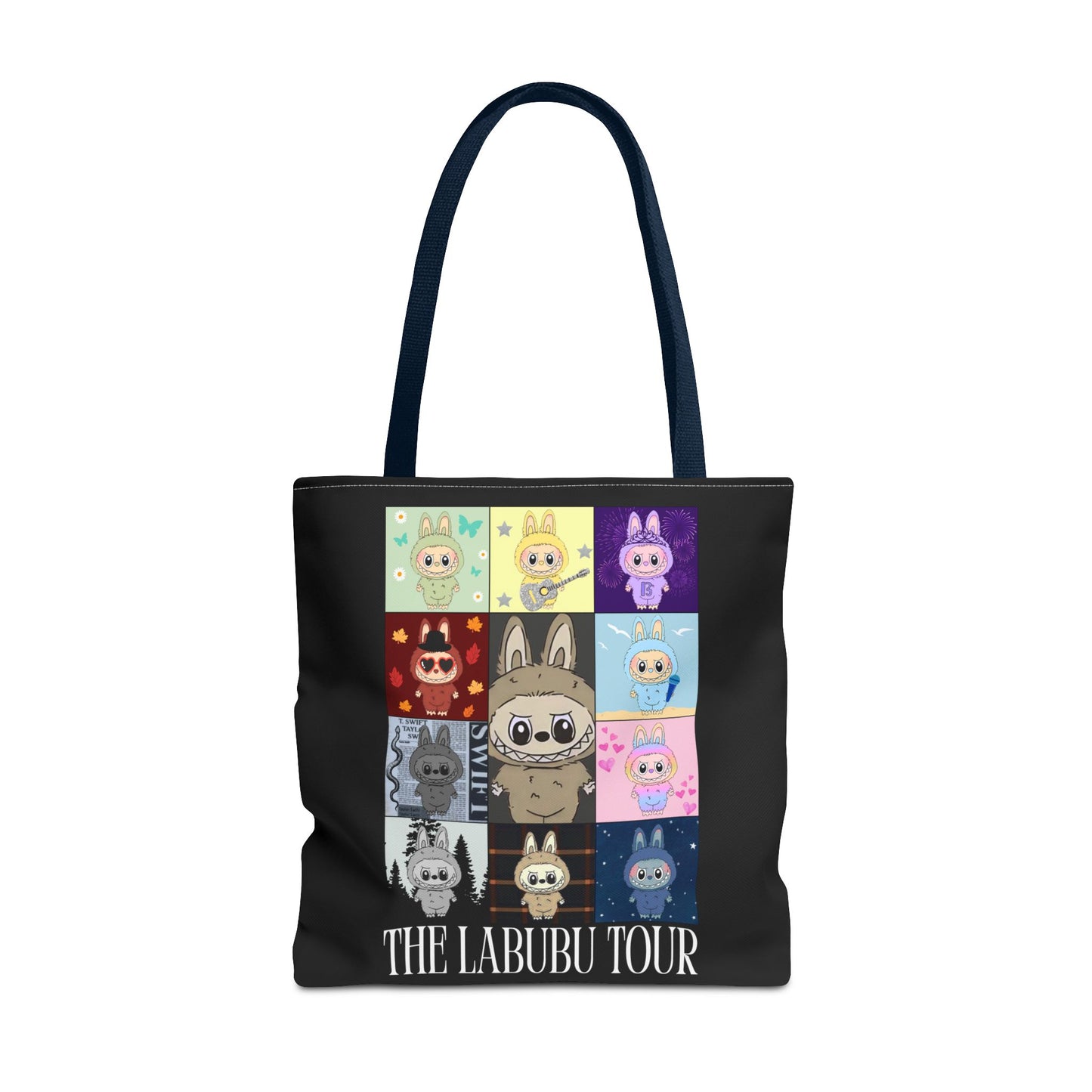 Cute Character Tour Tote Bag | Swiftie Gift | Cartoon Style, Anime Accessories, Gift for Kids, Everyday Use, Eco-Friendly Shopping