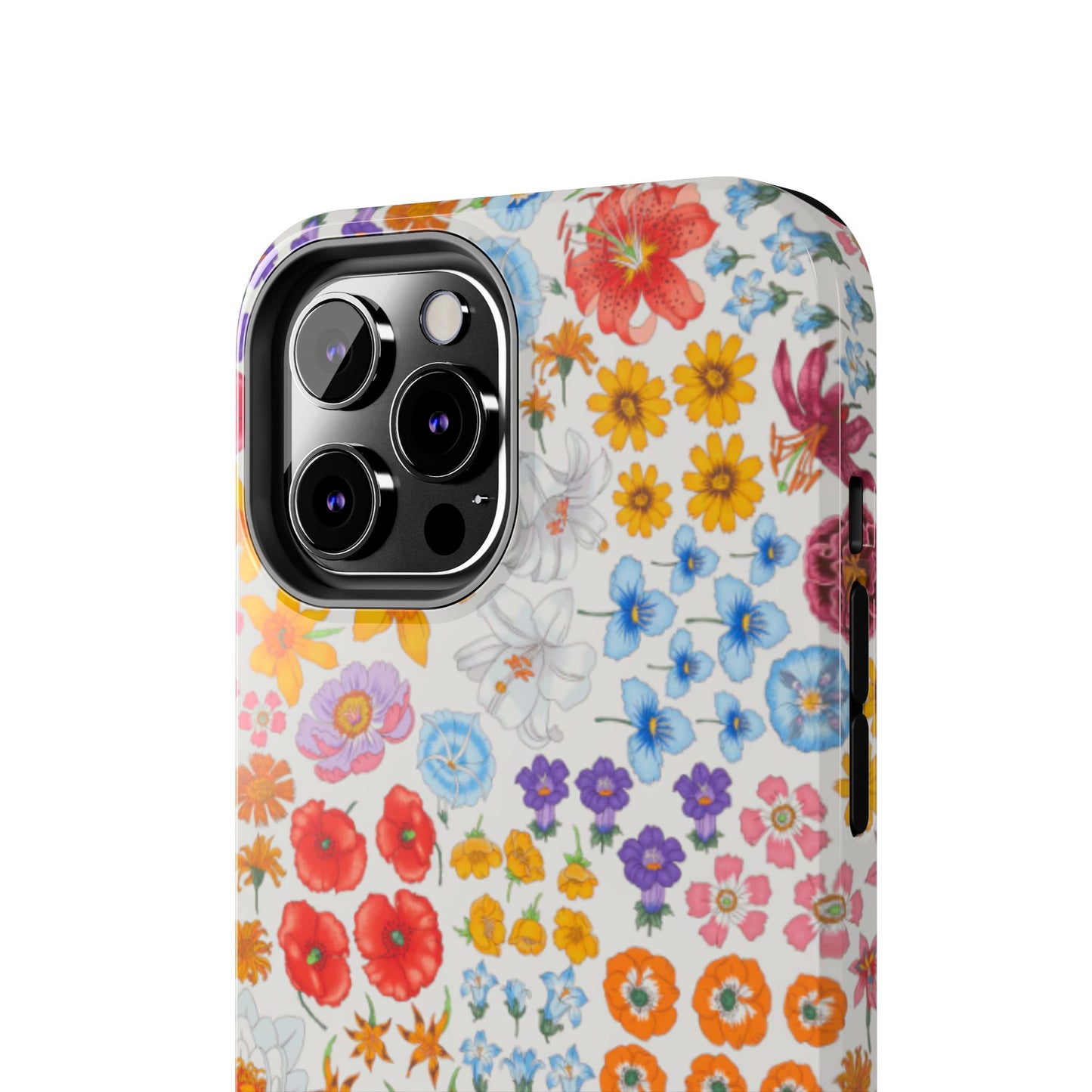 Vibrant Floral Tough Phone Case "Flora"- Durable Protection for Your Device