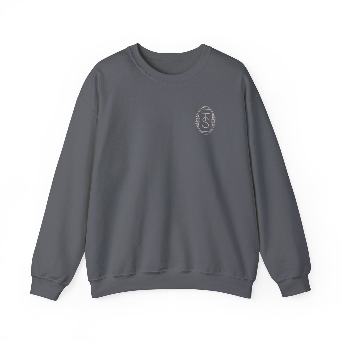 Initials Emblem Crewneck Sweatshirt