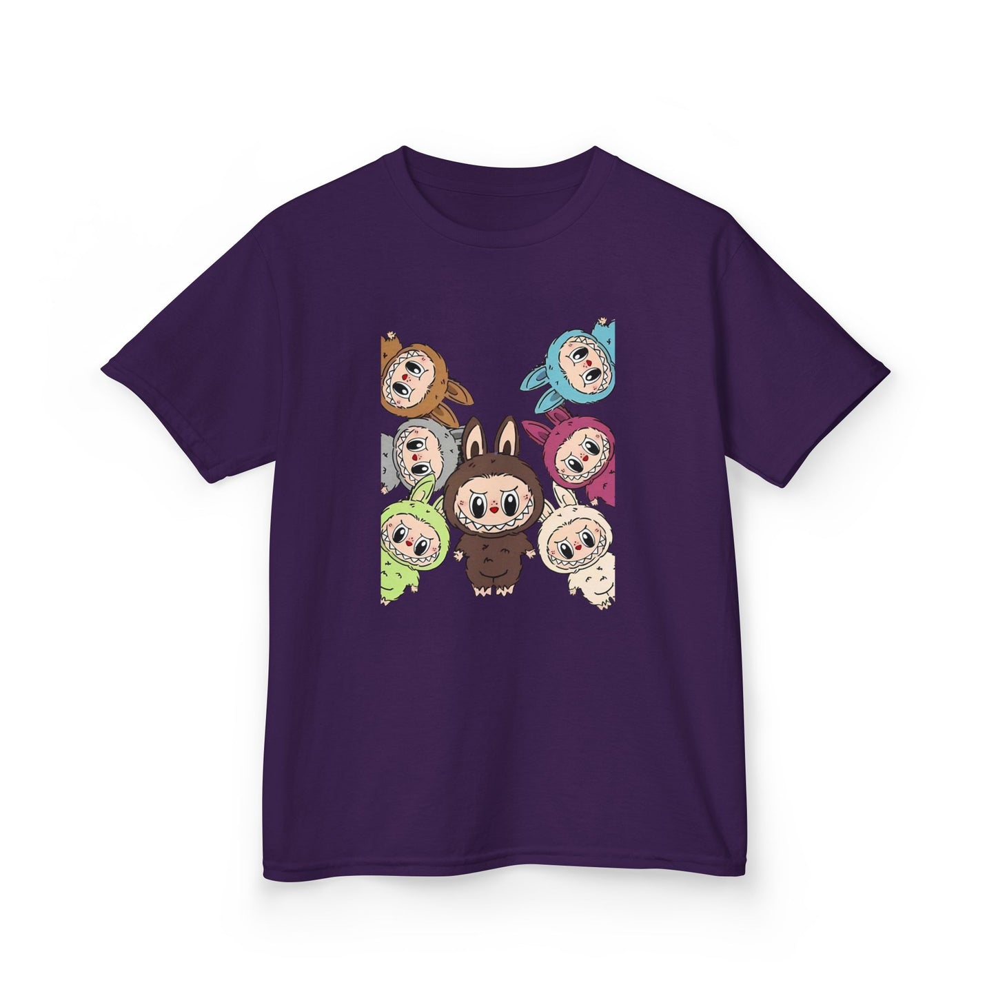 KIDS Adorable Labubu Tee, Fun Graphic Shirt for Boys & Girls, Perfect for Playdates, Birthdays, Family Events, Gifts