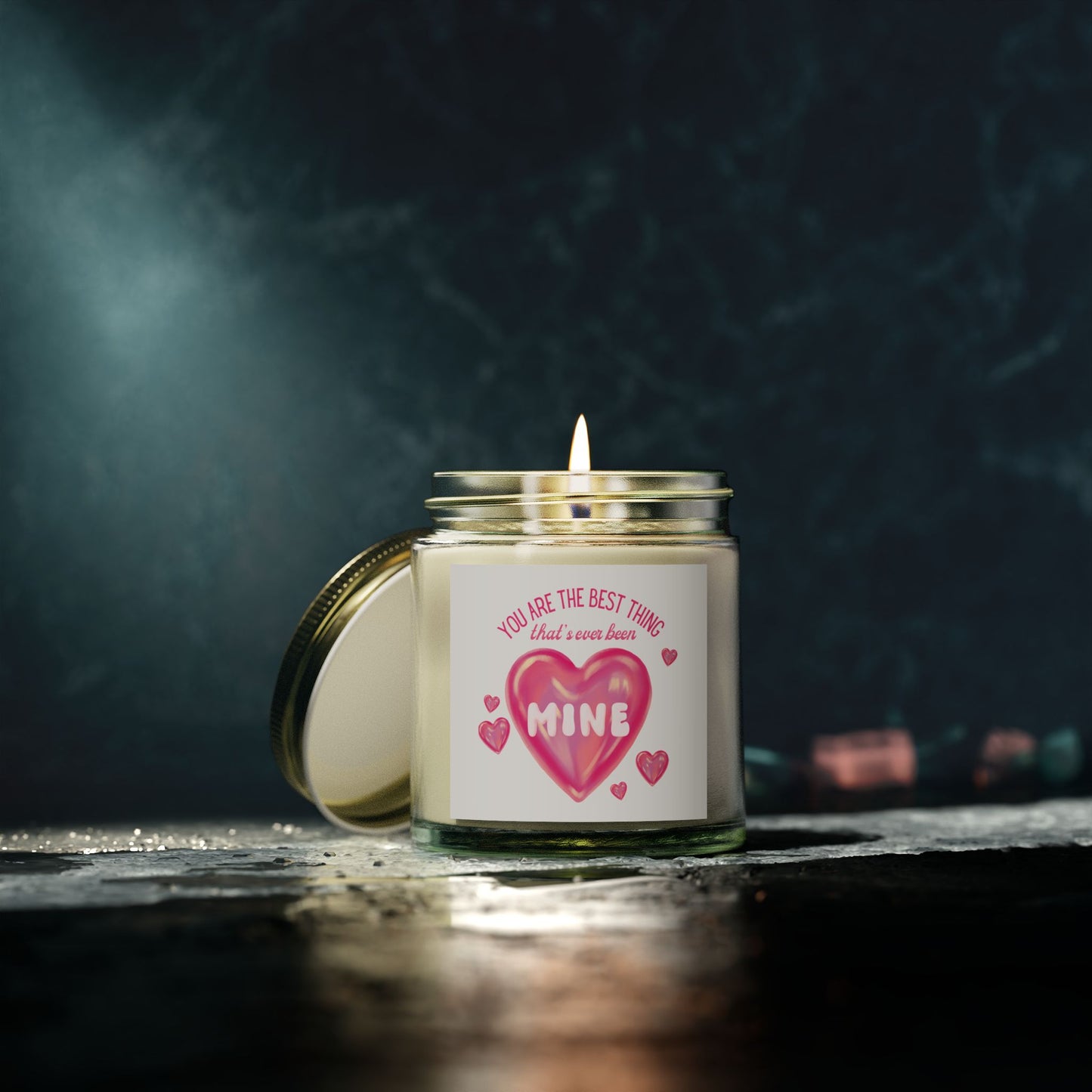 MINE - Scented Candles, Coconut Apricot Wax (4oz)