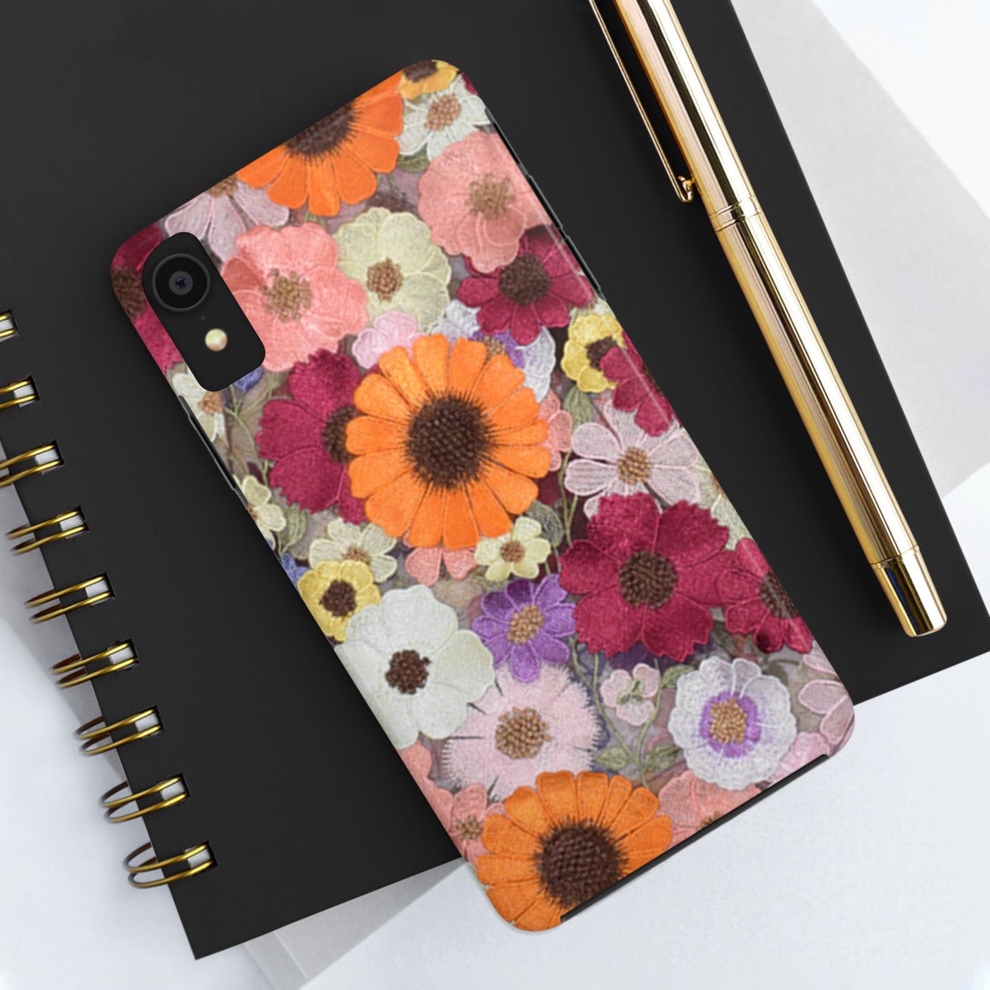 Swiftie Floral Tough Phone Case - Inspired by Tay's 2021 Grammy's Dress!