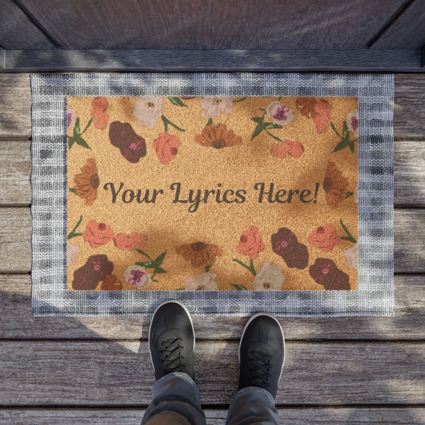 Custom Swiftie - Coir Doormat  16x24
