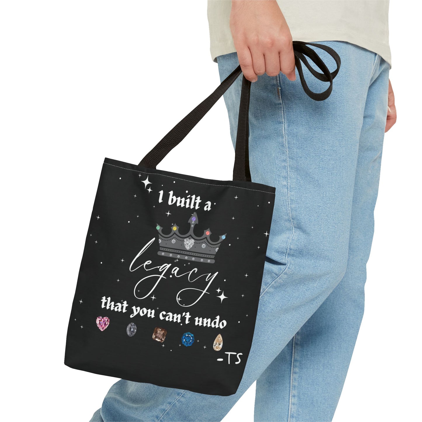 I Built a Legacy Tote Bag, Inspirational Tote, Motivational Bag, Empowerment Accessories, Swiftie bag