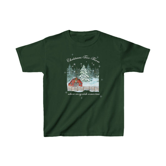 Tree Farm Wishes - Kids Heavy Cotton™ Tee