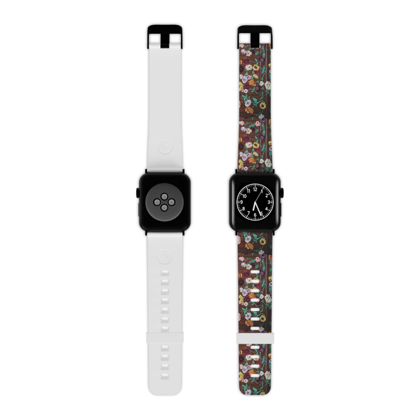 Surprise Song Floral Piano - Watch Band for Apple Watch