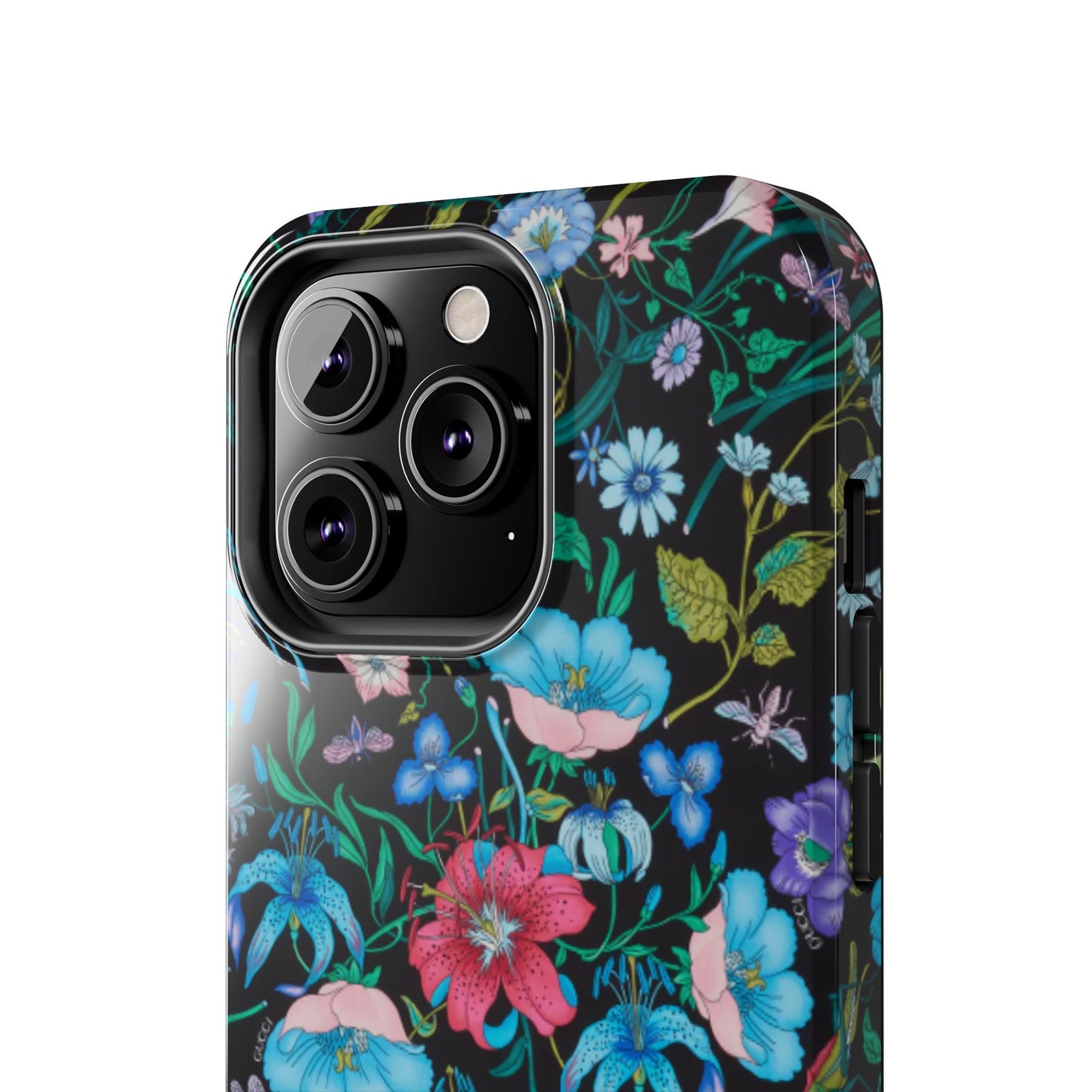 Vibrant Floral Tough Phone Case - Stylish and Durable Protection