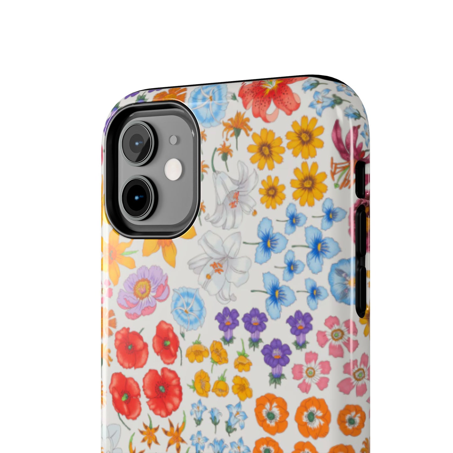 Vibrant Floral Tough Phone Case "Flora"- Durable Protection for Your Device