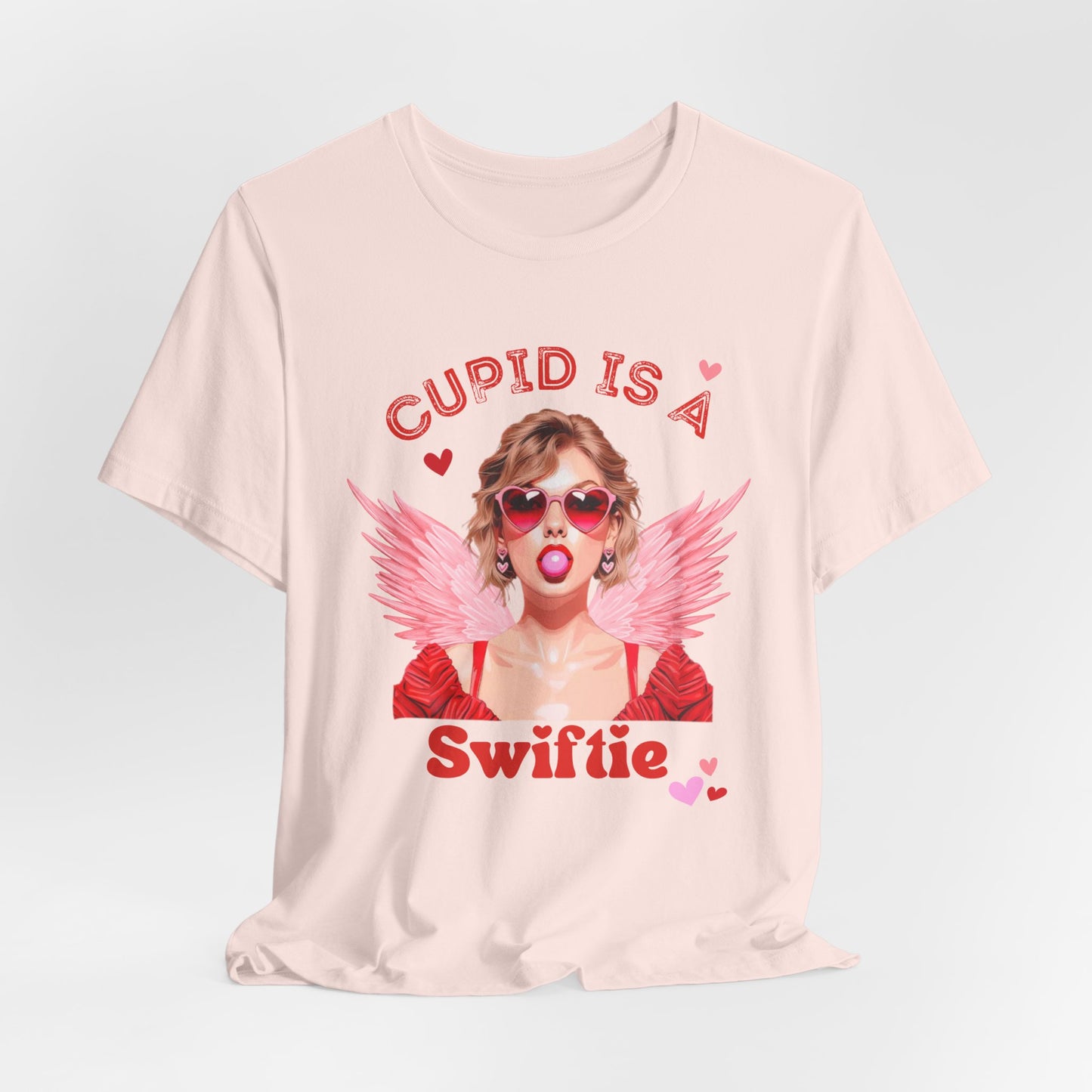 Cupid is a Swiftie - Unisex Jersey Short Sleeve Tee