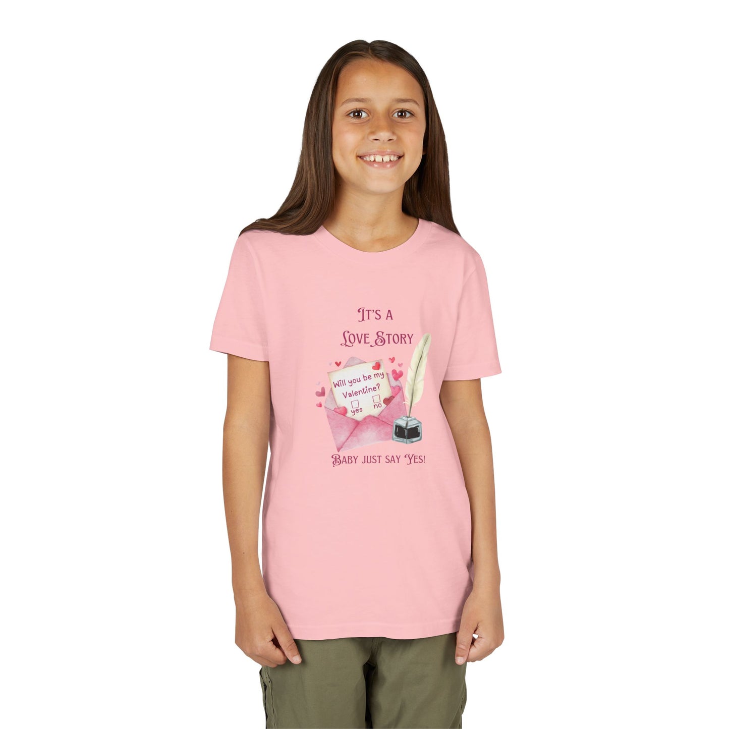 Love Story Valentine - Youth Short Sleeve Tee