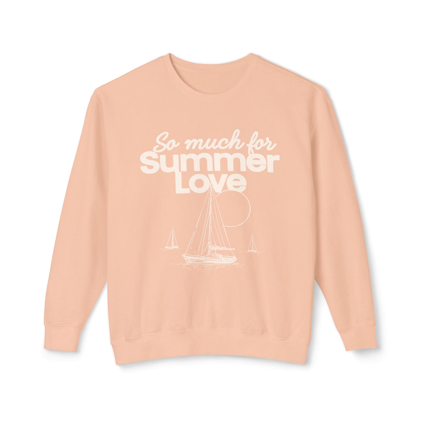 Summer Love Comfort Colors Lightweight Crewneck Sweatshirt