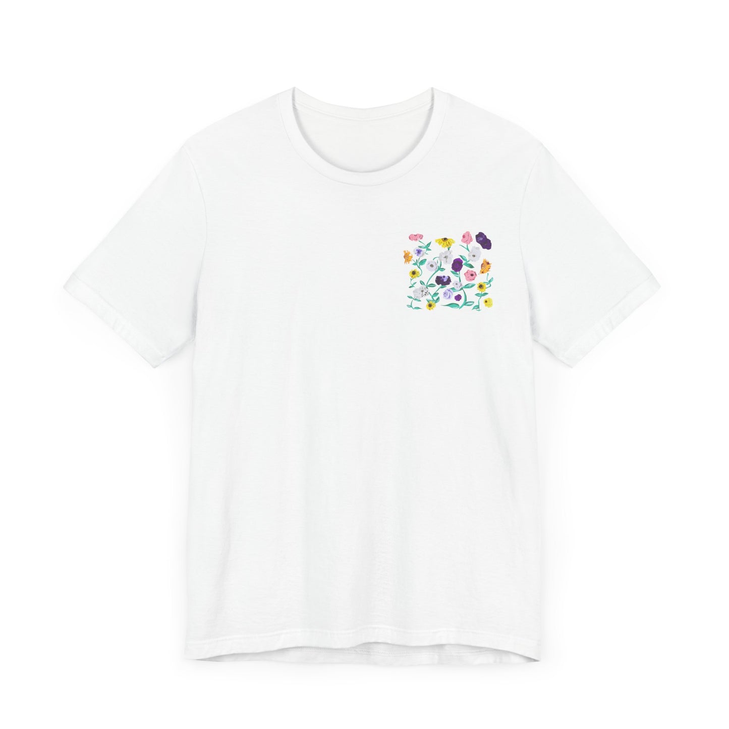 Floral Swiftie Tee - Unisex Jersey Short Sleeve T-Shirt
